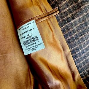 Brown and beige 46L sport jacket